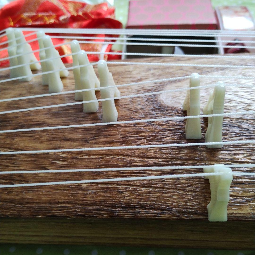 ミニお琴 爪 箱 カバー 教本 付き