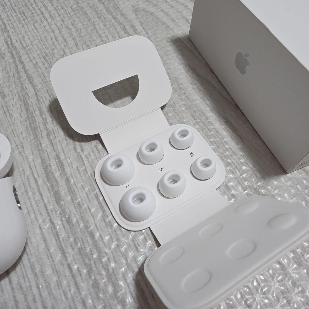Apple AirPods Pro 2 USB-C 箱&付属品&おまけケース付き