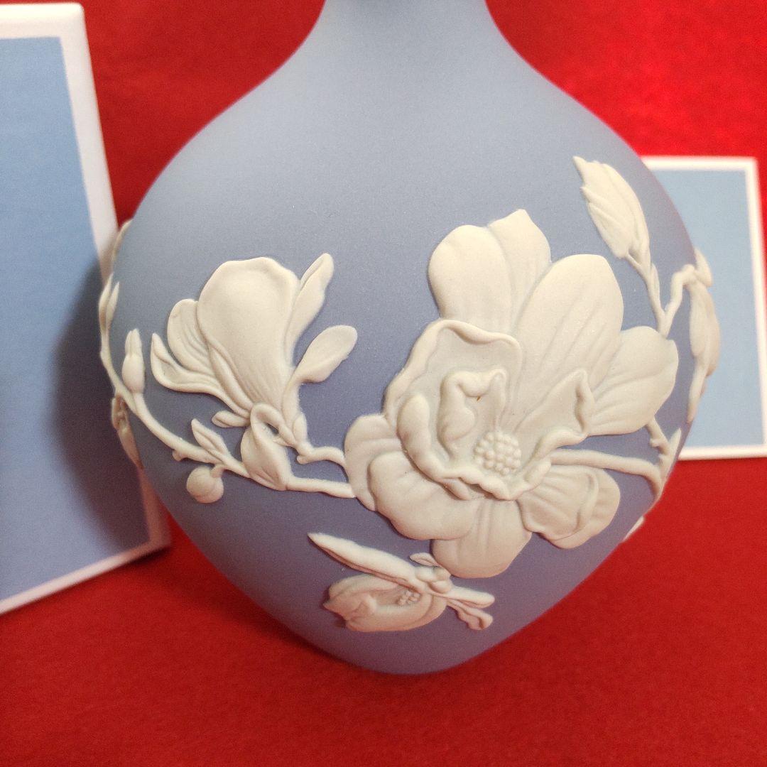 ウェッジウッド ジャスパー マグノリア ベース ★花瓶★