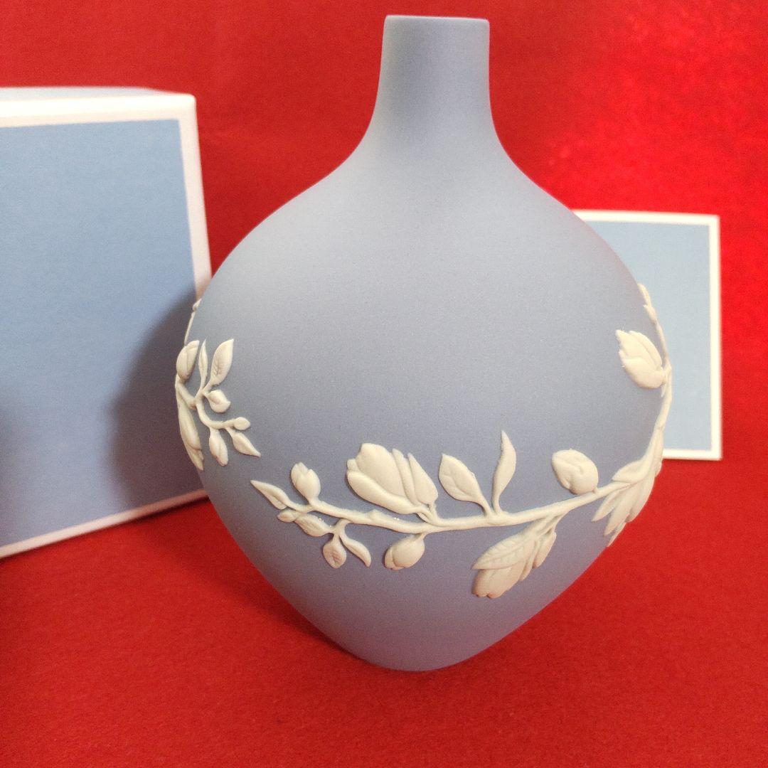 ウェッジウッド ジャスパー マグノリア ベース ★花瓶★