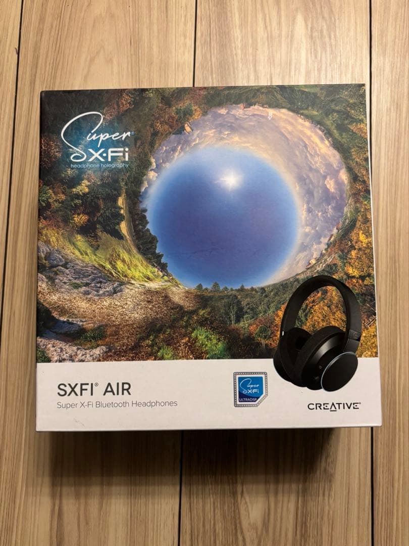 【新品未使用】Creative SXFI AIR SF-AIR-BKヘッドフォン