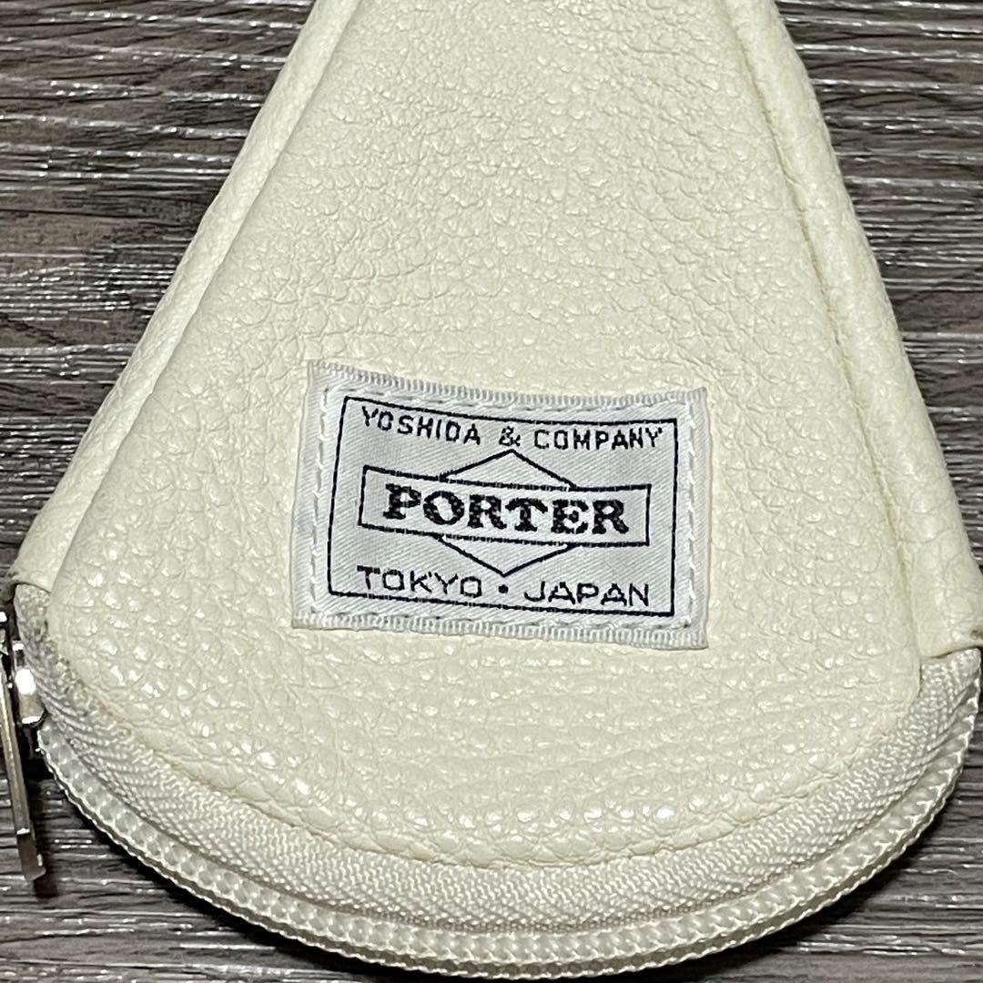 比較的美品 ポーター Shrink Key Pack シボレザー クロシェット