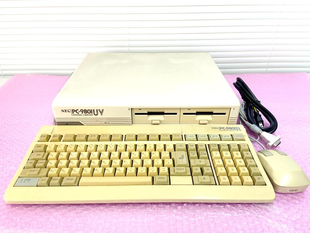 【希少！】NEC PC-9801UV 3.5インチFDD*2ドライブ フロッピー