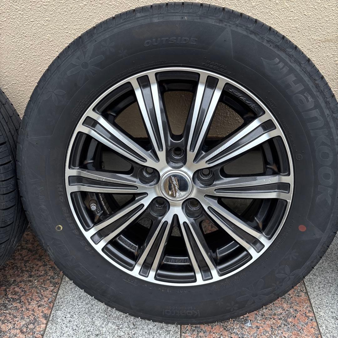 タイヤホイールセット　15インチ