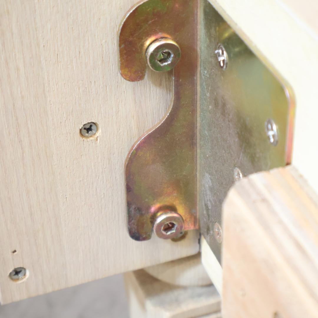 フランフラン ミーテ アッシュ材 ダブルベッドフレーム ナチュラル クラシック