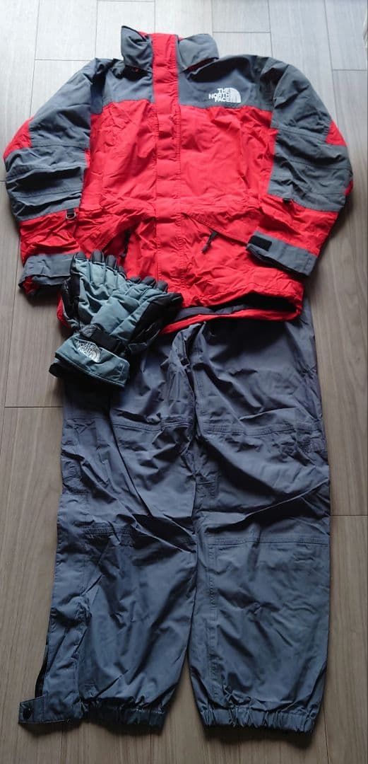 THE NORTH FACE ザ・ノースフェイス　ウェア 上下 グローブ3点