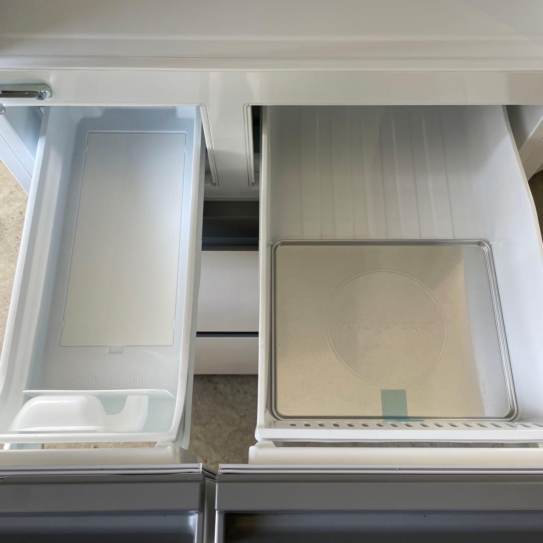 Panasonic 冷凍冷蔵庫 NR-E46HV1L-W 24年製 パナソニック