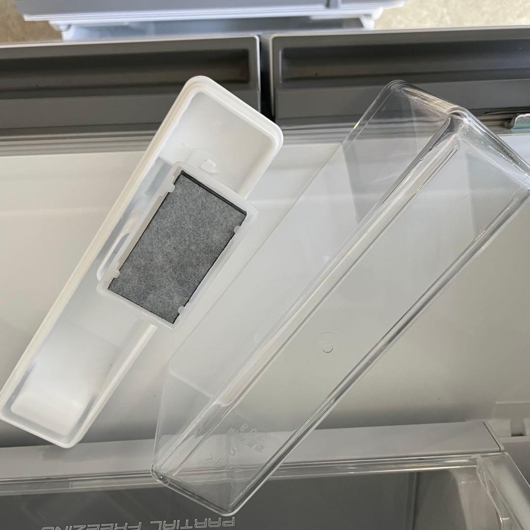 Panasonic 冷凍冷蔵庫 NR-E46HV1L-W 24年製 パナソニック