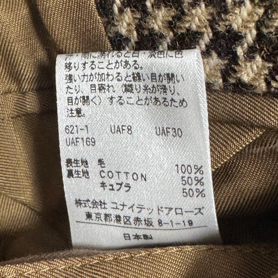 極美品　roku 6 ケープジャケット テーラードジャケット 2way