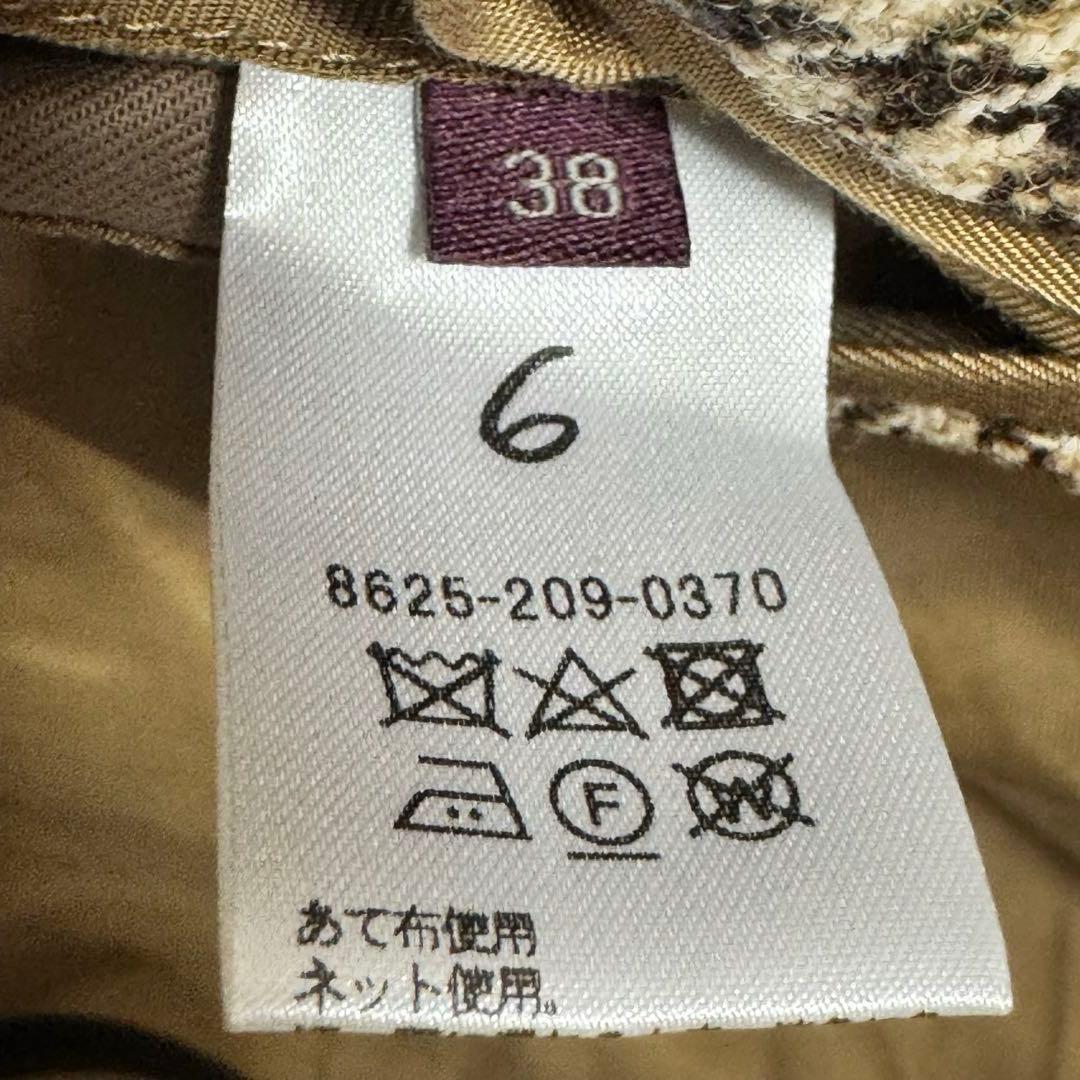 極美品　roku 6 ケープジャケット テーラードジャケット 2way