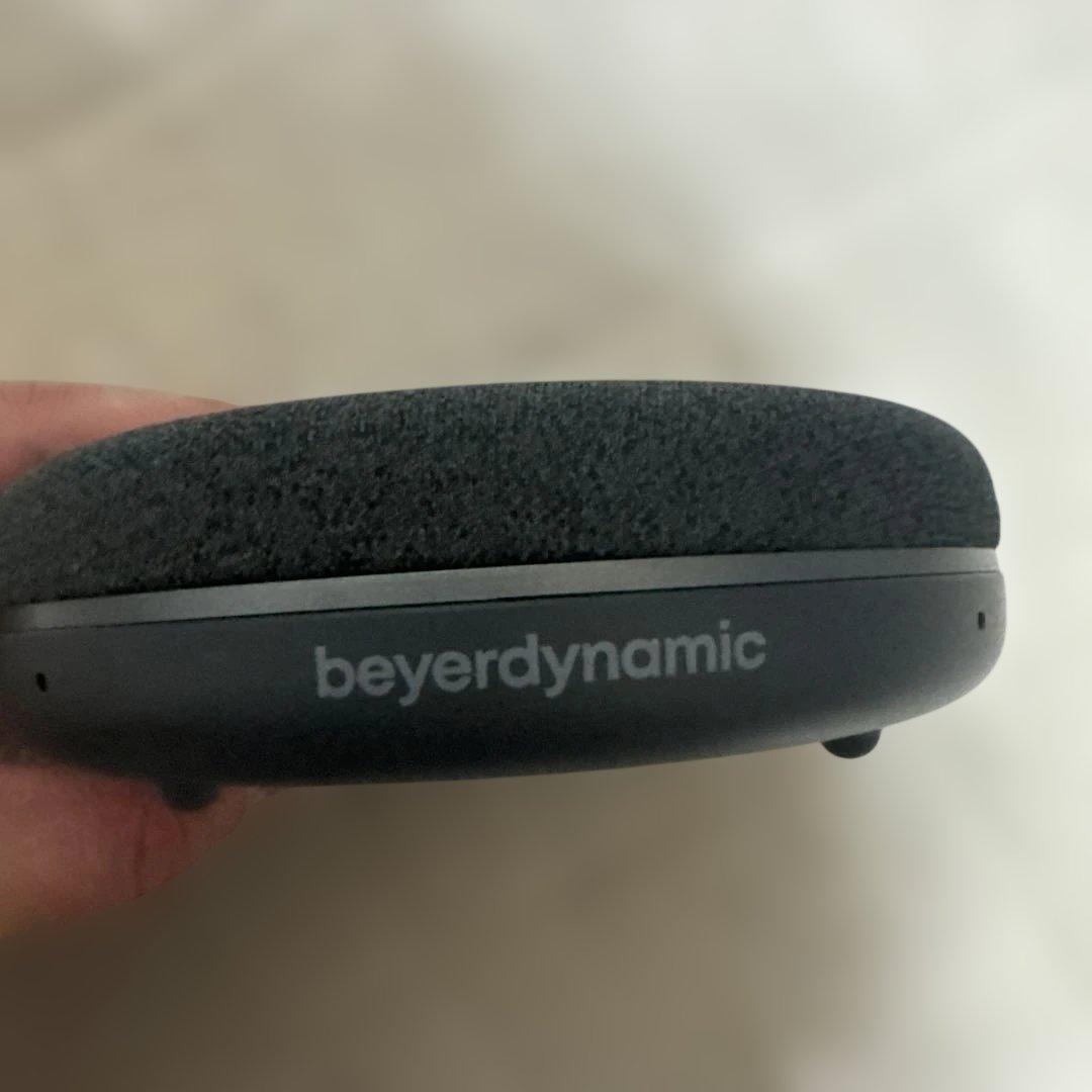 【美品】beyerdynamic SPACE スピーカーフォン グレー 箱無し