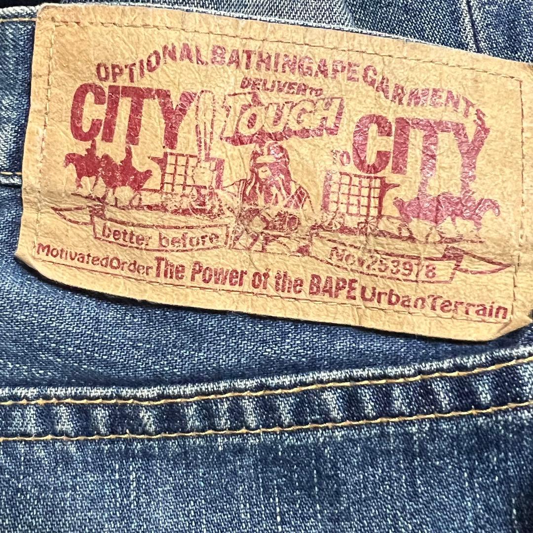 初期 A BATHING APE/シューティングスターデニム/M/インディゴ
