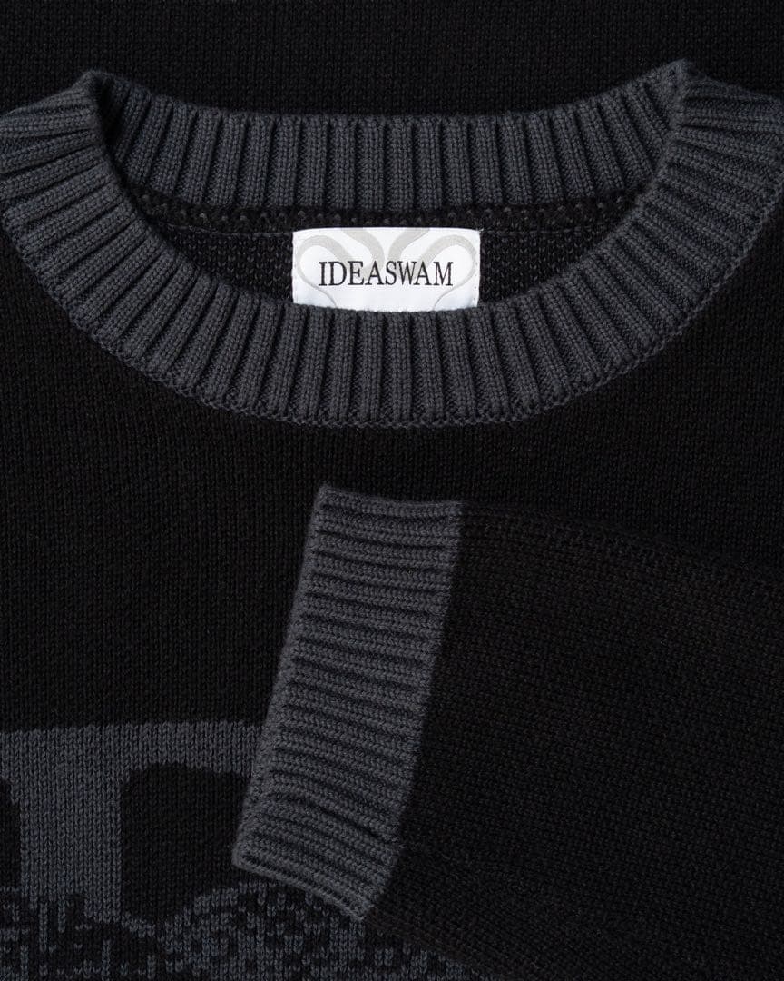 Mサイズ　IDEASWAM OUROBOROS KNIT SWEATER