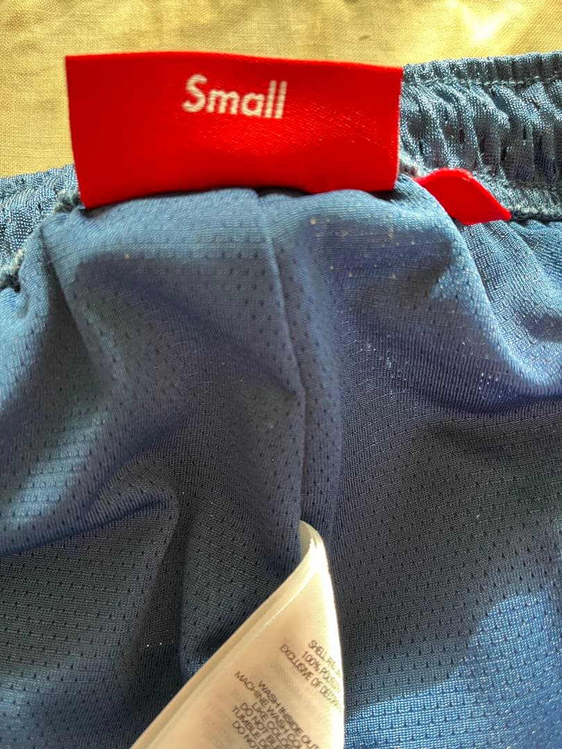 Supreme 24sネイビー ロゴショート　パンツ