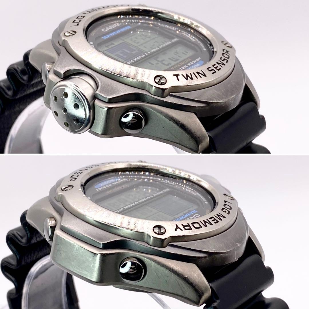 新品電池交換✨稼働 CASIO 潜水王 シーパスファインダー SPF-100SJ