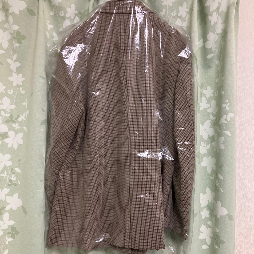 【新品・未使用】 UNIQLO カラー:35 ブラウン ダブルジャケット XL