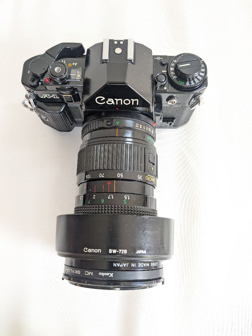 【ジャンク品】 Canon A-1 フィルムカメラ 説明書付き