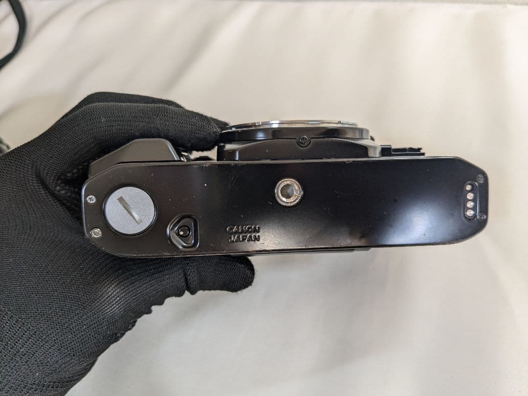 【ジャンク品】 Canon A-1 フィルムカメラ 説明書付き