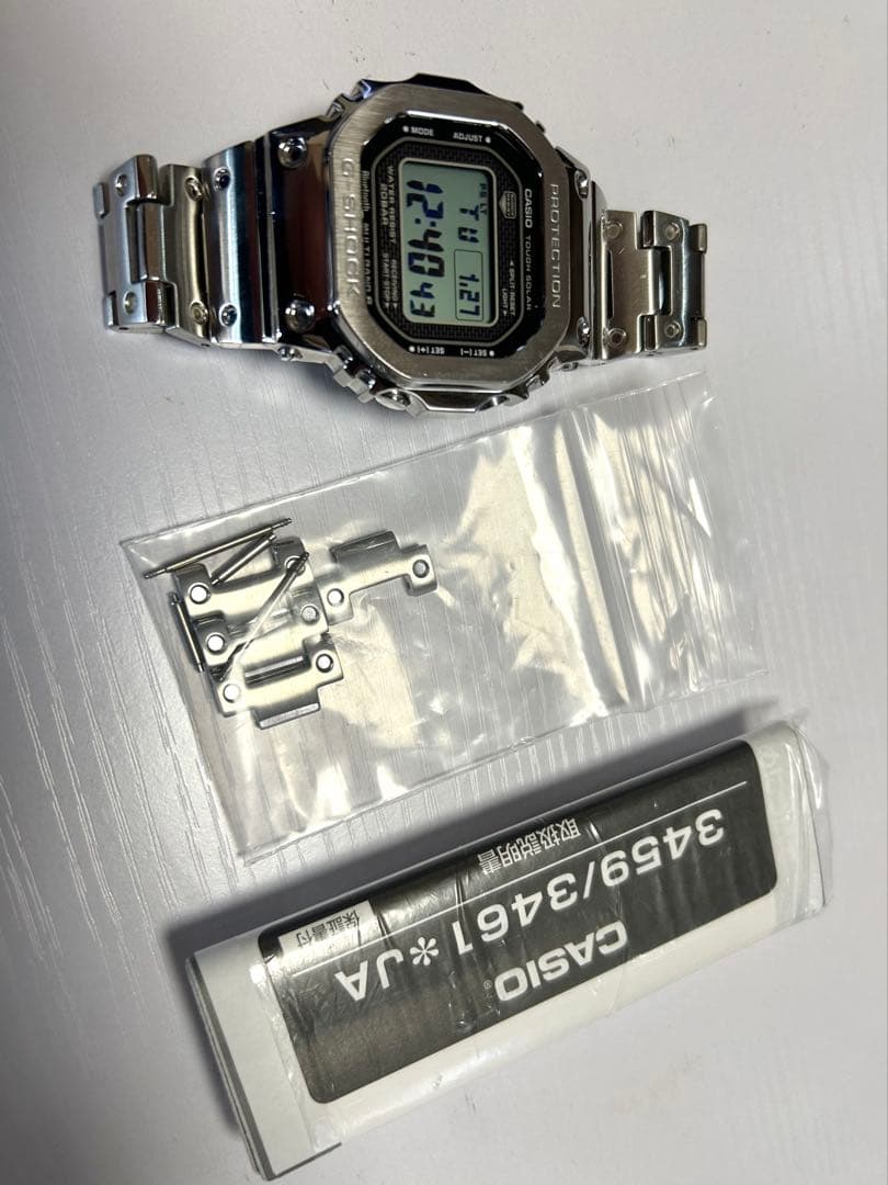 G-SHOCK GMW-B5000 フルメタル シルバー Gショック