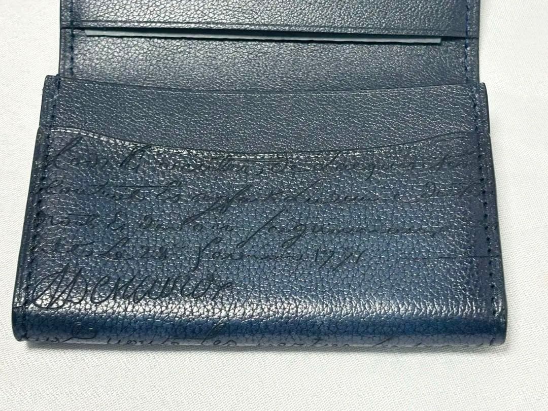 パンダやさぐれ ベルルッティ インブイア スクリットレザー カードケース