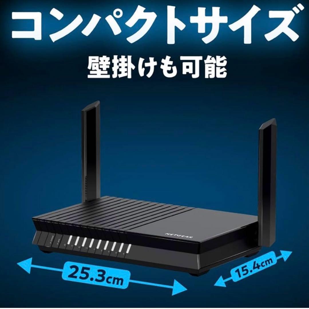 NETGEAR Wi-Fi 6 ルーター AX1800 RAX20