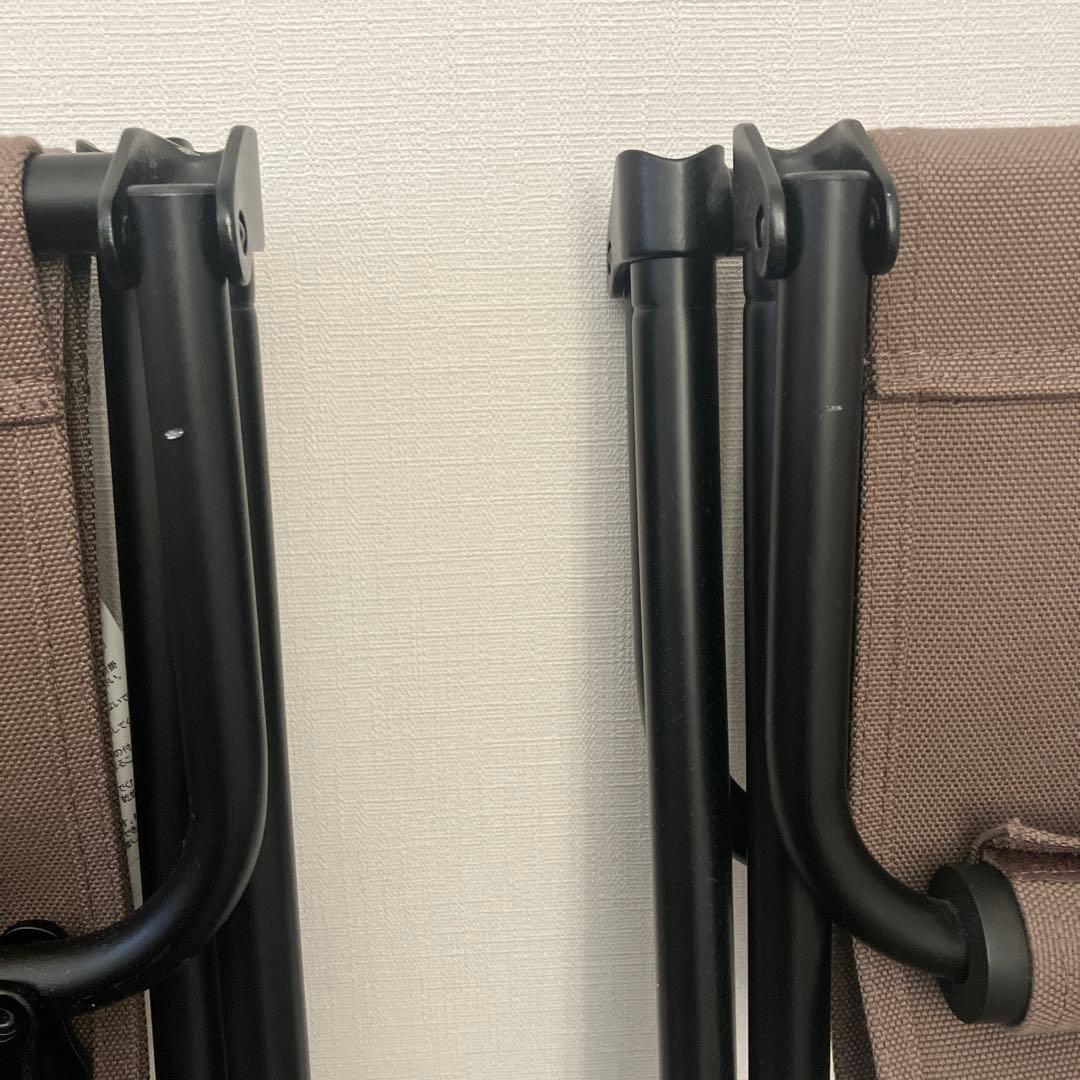 スノーピーク FDチェアワイド グレー 二脚 取扱説明書付き　匿名配送