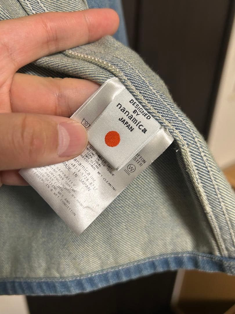 ジャケット・アウター nanamica Denim Jacket Indigo Bleach