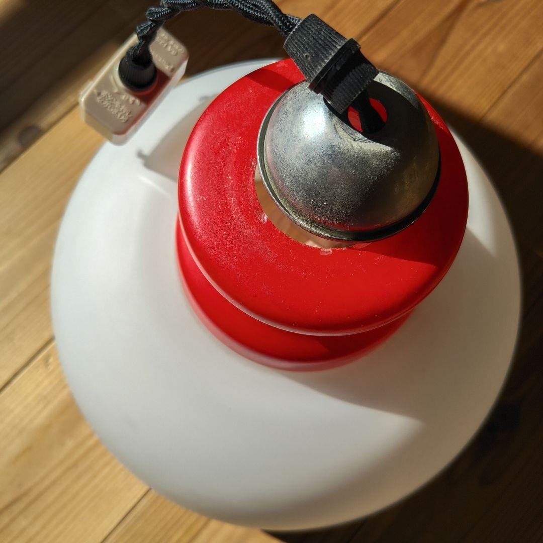 アンティーク　ペンダントライト　ガラス製