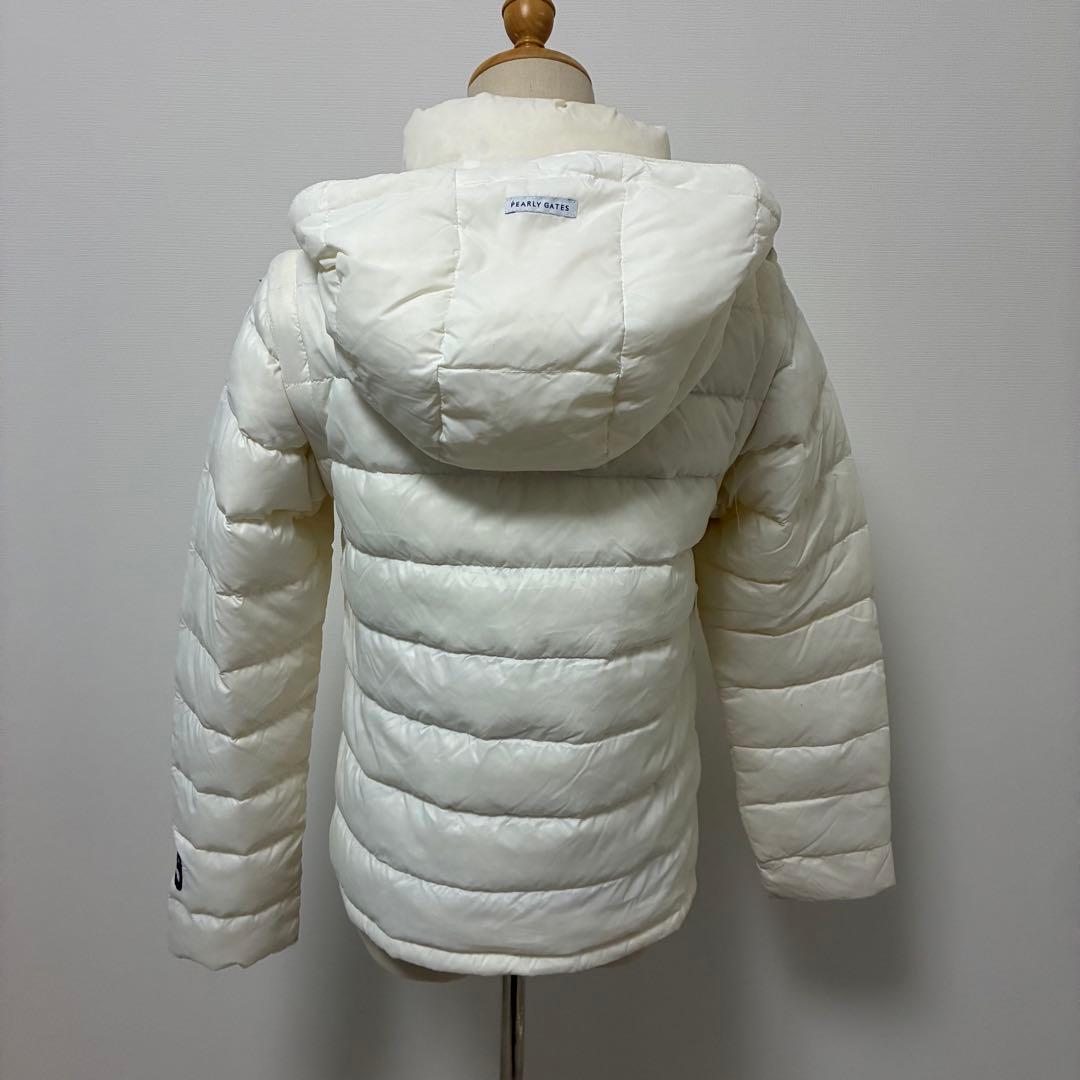 PEARLY GATES レディースジャケット ホワイト　ダウン　2way 白