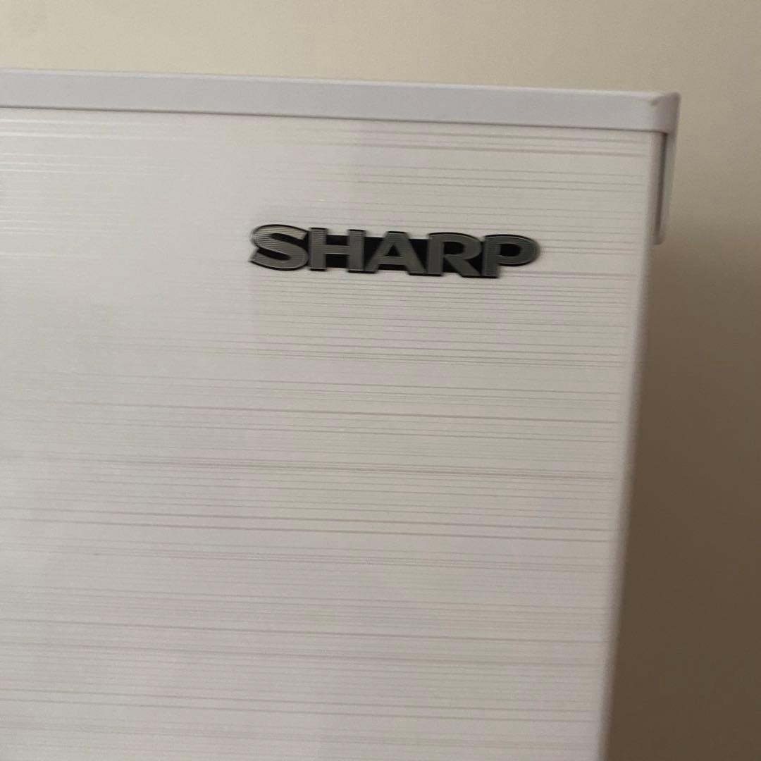 SHARP 冷蔵庫 ホワイト　SJ-D18H 説明書あり　1人暮らし