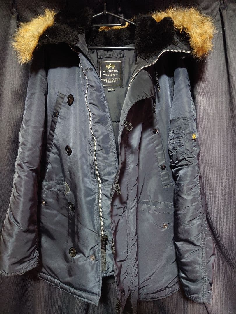 ALPHA Industries N-3B ネイビー