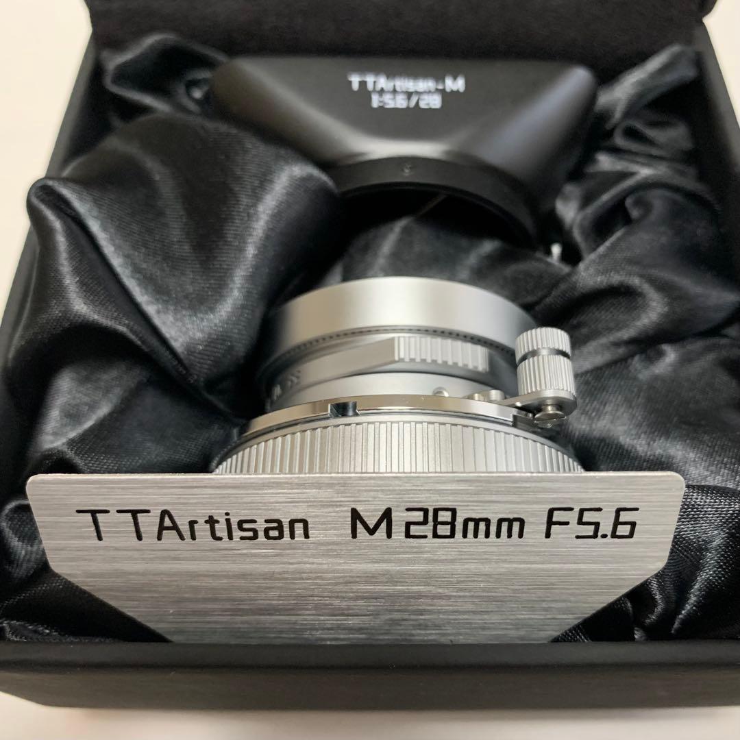 TTArtisan 28mm f/5.6 Leica M シルバー ファインダー