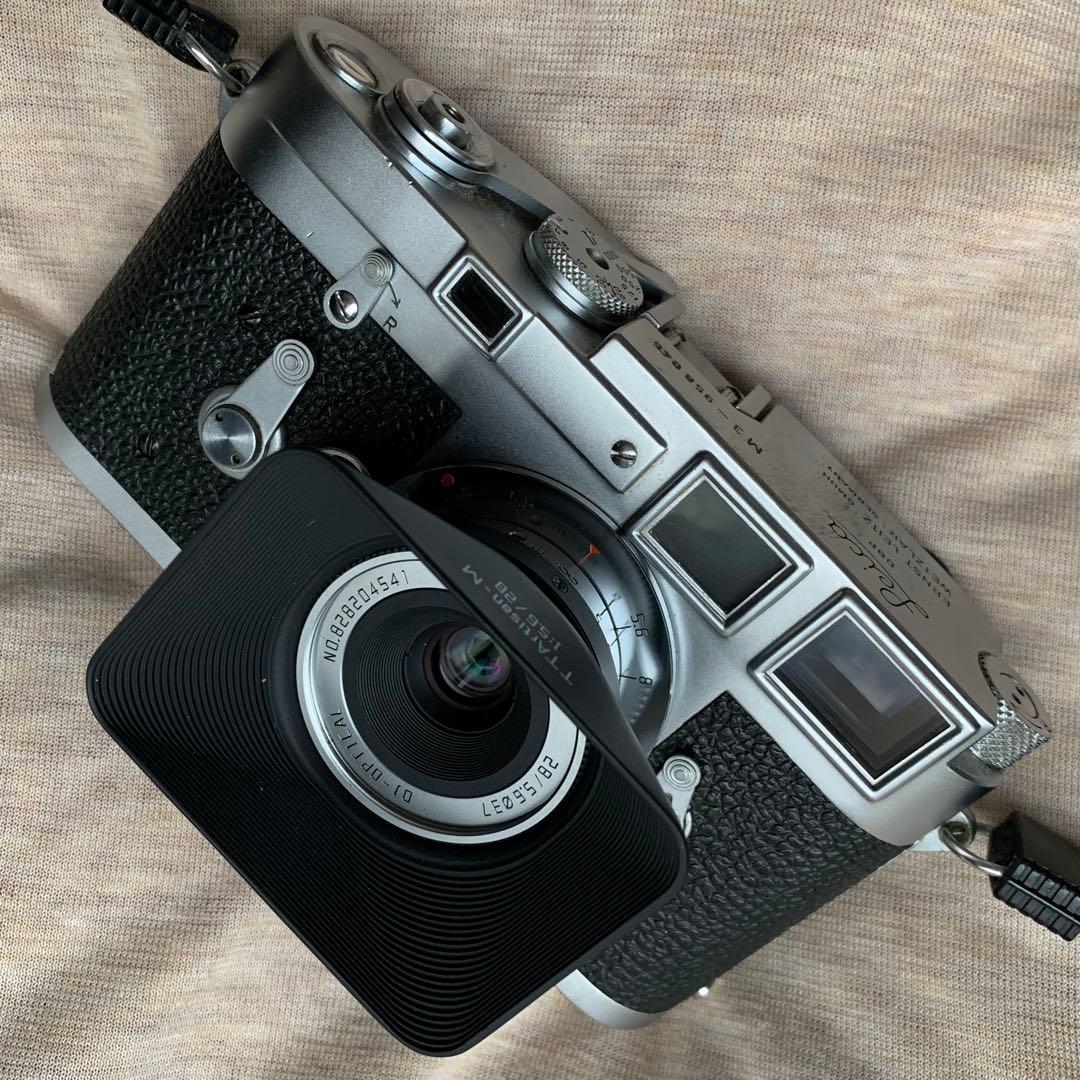 TTArtisan 28mm f/5.6 Leica M シルバー ファインダー