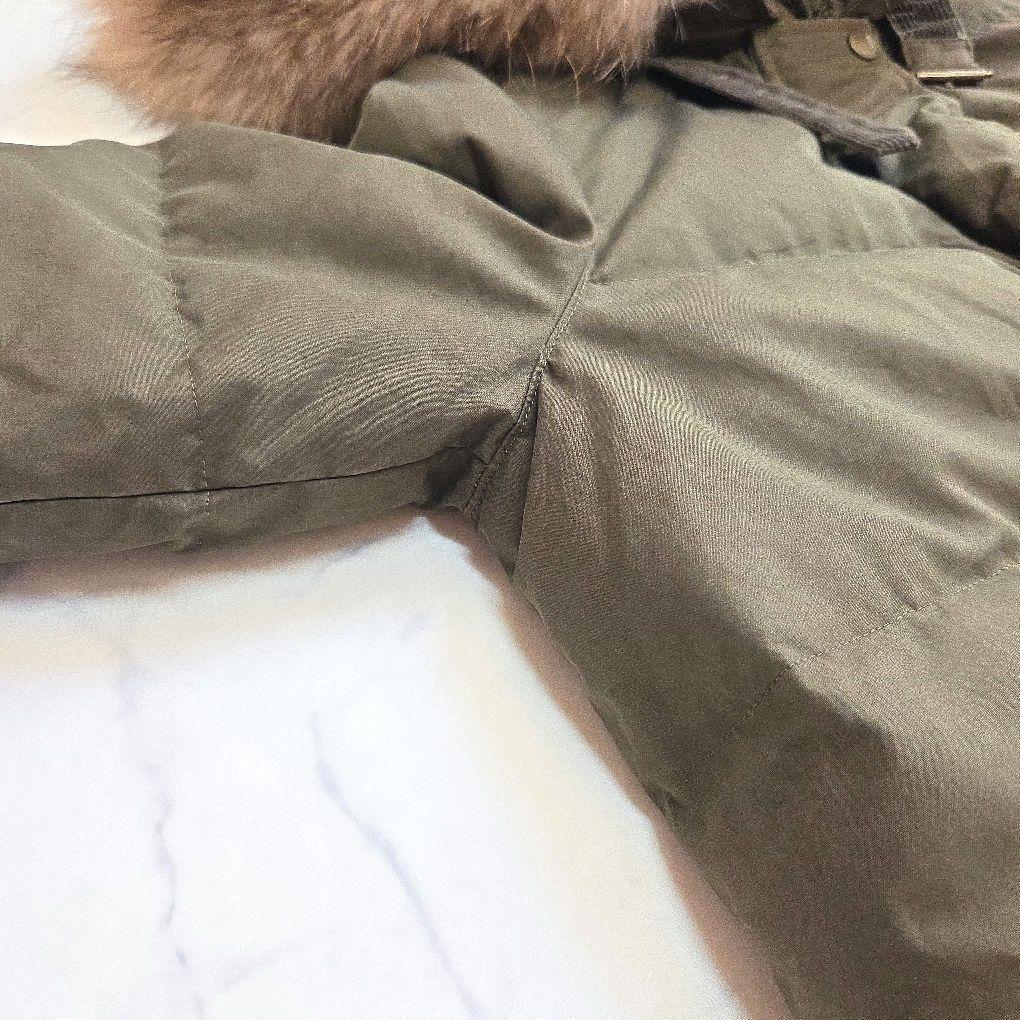 高級素材✨ベンタイル ドレステリア ダウンコート M riri ファー付 ロング