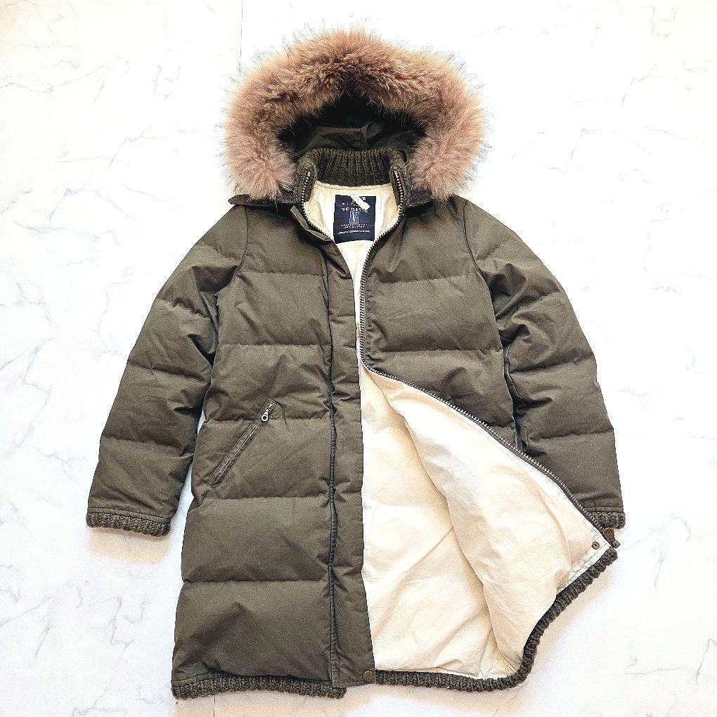 高級素材✨ベンタイル ドレステリア ダウンコート M riri ファー付 ロング