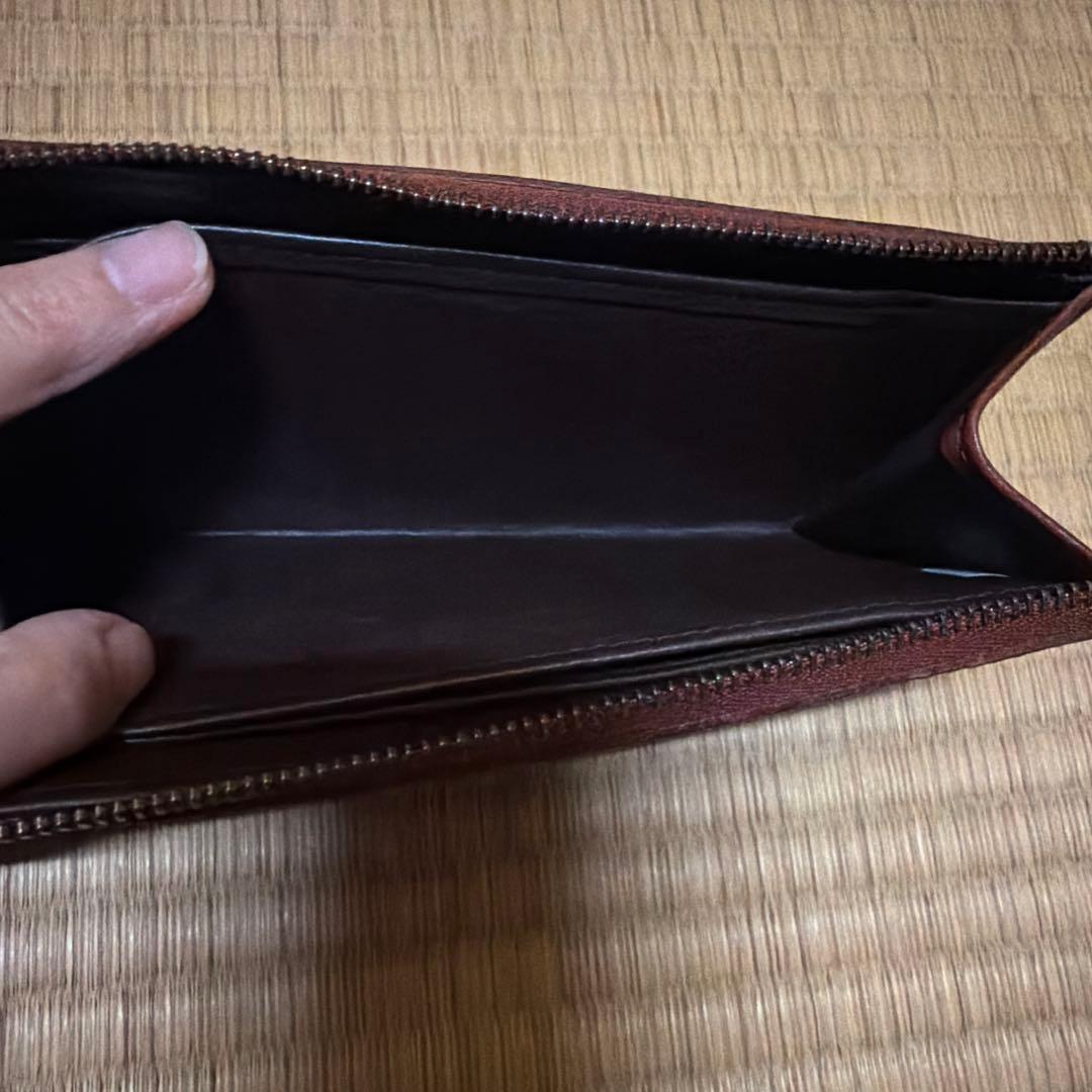 ゲンテンカットワークL字長財布