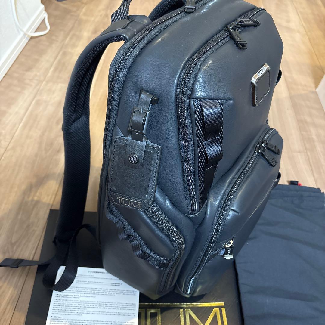 TUMI ALPHA BRAVO サーチ バックパック リュック レザー