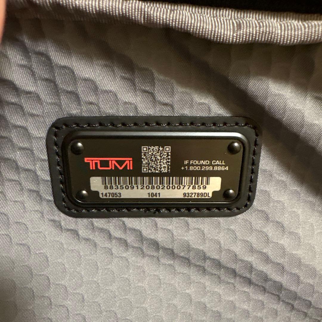 TUMI ALPHA BRAVO サーチ バックパック リュック レザー