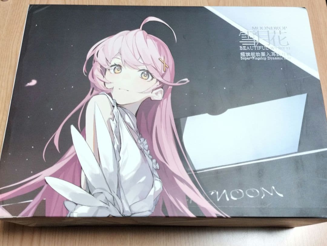 水月雨 雪月花 限定イヤホン／シリアルNo.23／付属品完備