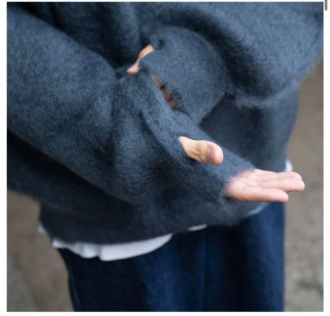 トップス YASHIKI exclusive Hatsufuyu Mohair Knit