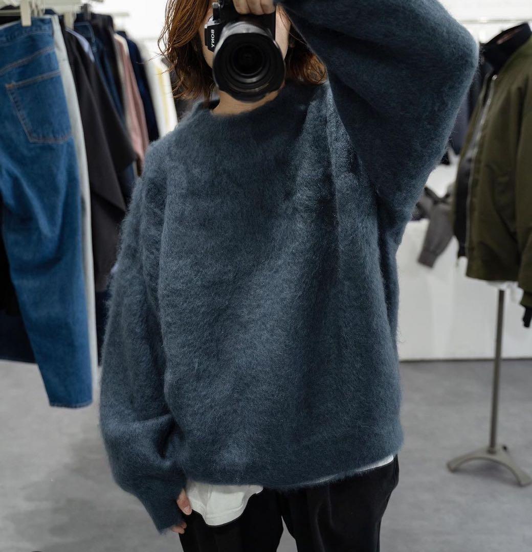 トップス YASHIKI exclusive Hatsufuyu Mohair Knit