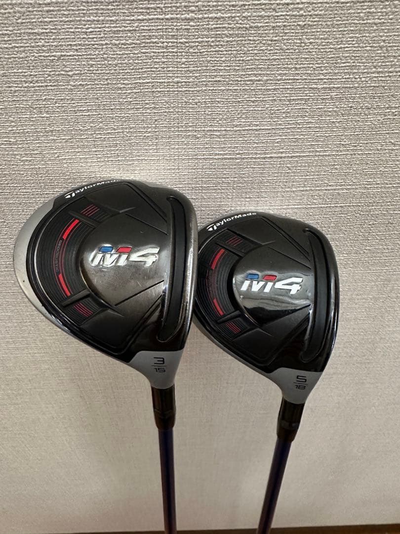 TaylorMade M4 フェアウェイウッド 2本セット　3w 5w