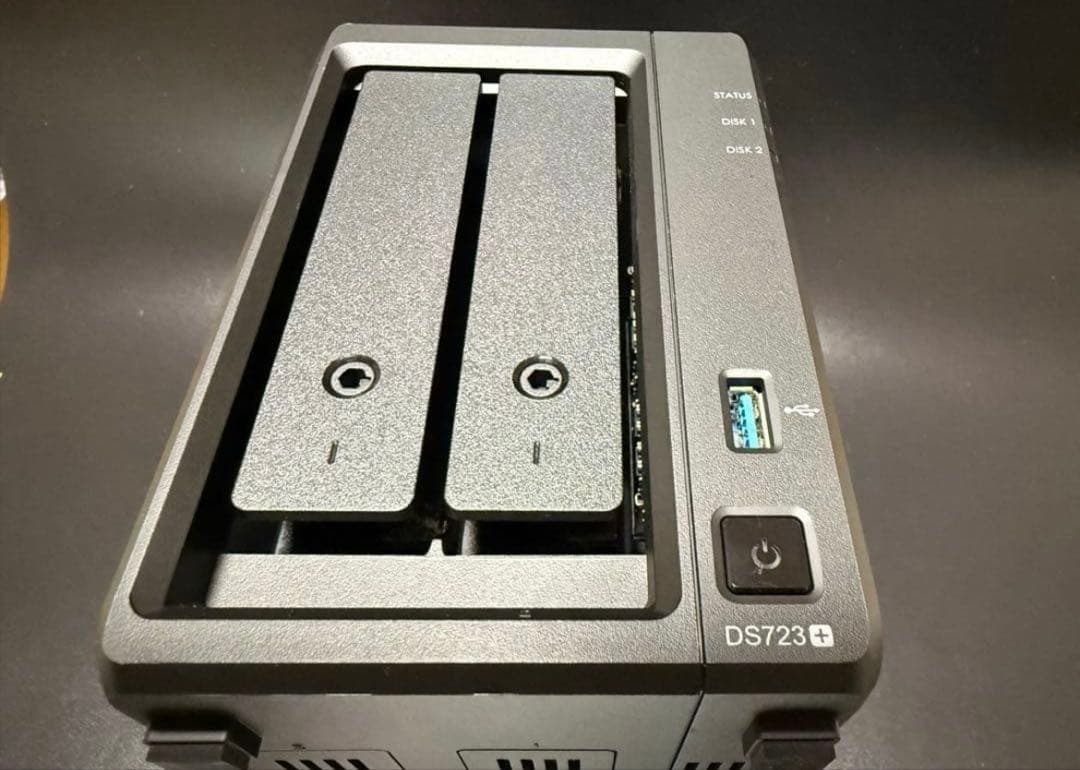 Synology DS723+ NAS 20TB メモリ18GB SSD1TB