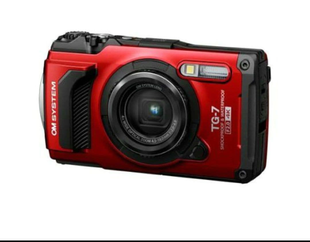 OLYMPUS TG-7 レッド 互換充電池充電器付き 購入前にコメント必須