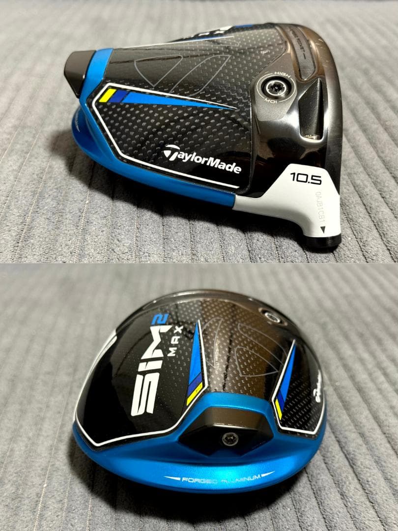 テーラーメイド SIM2 MAXドライバー 10.5度 ヘッドのみ