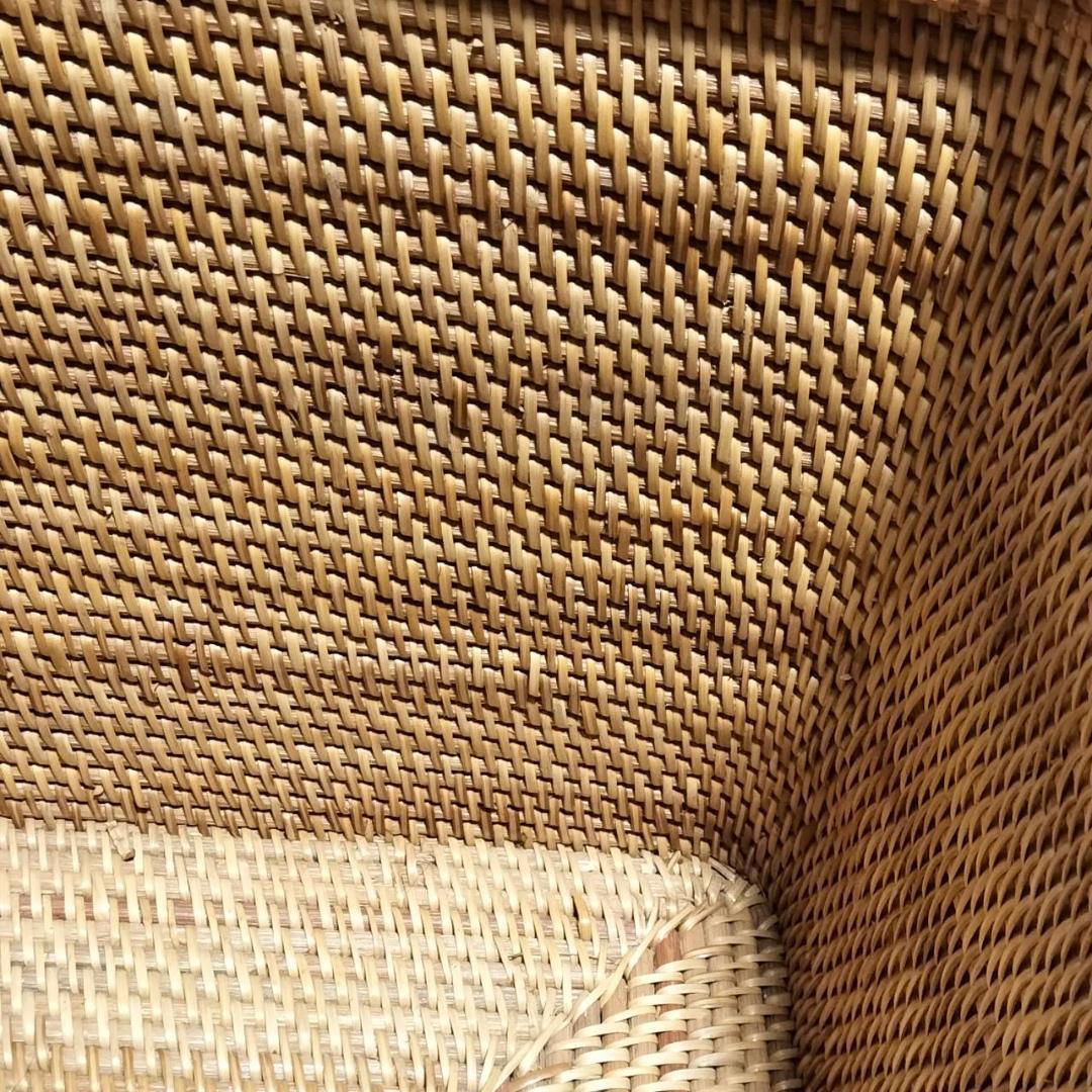 最終値下げ！アタ★バリ島★蓋付き収納ボックス深型大容量　籠