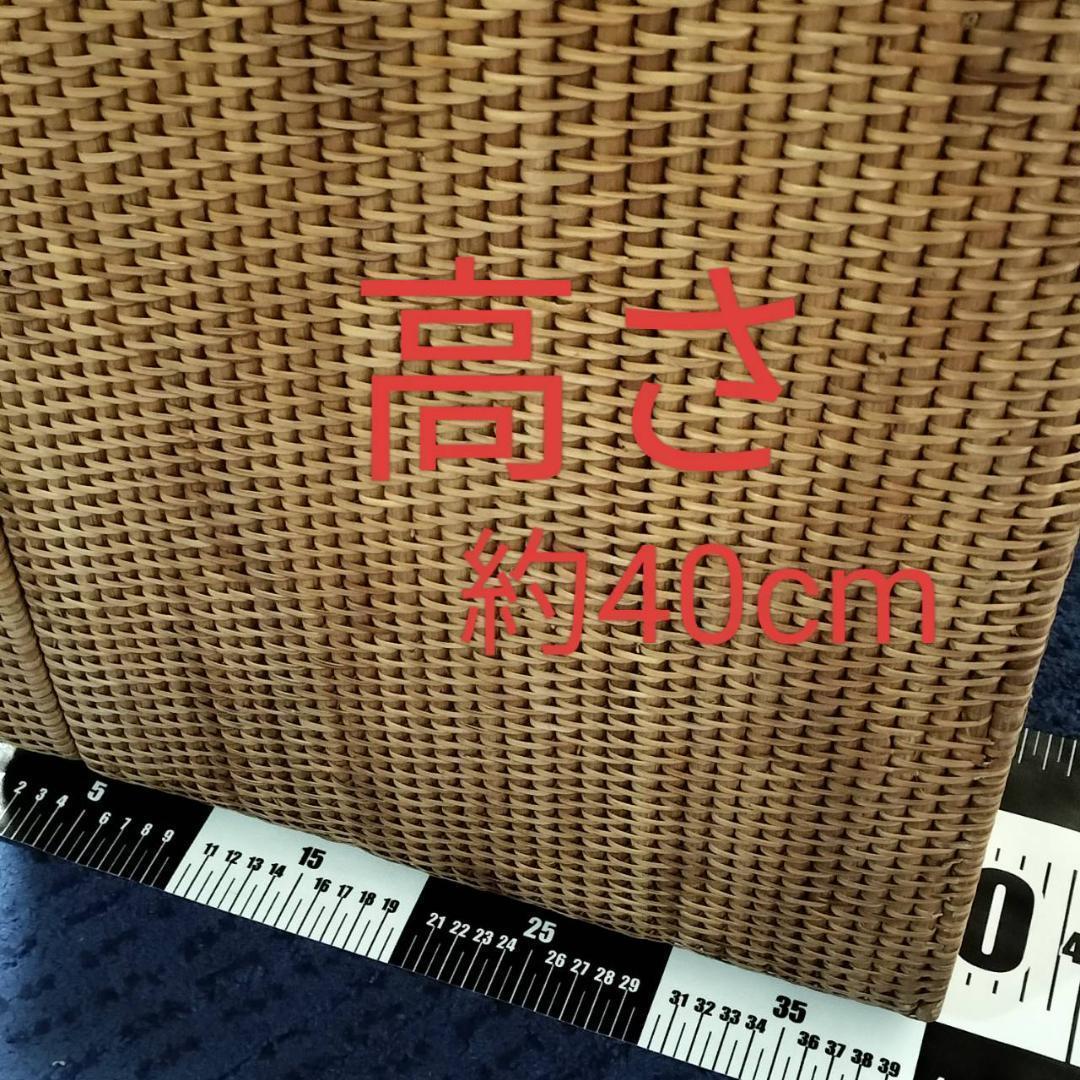 最終値下げ！アタ★バリ島★蓋付き収納ボックス深型大容量　籠