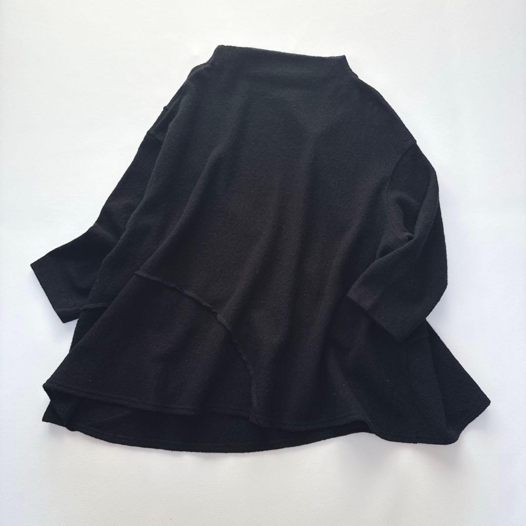 麦8610様！芽風センソユニコ ウール　オーバーサイズ　プルオーバー チュニック