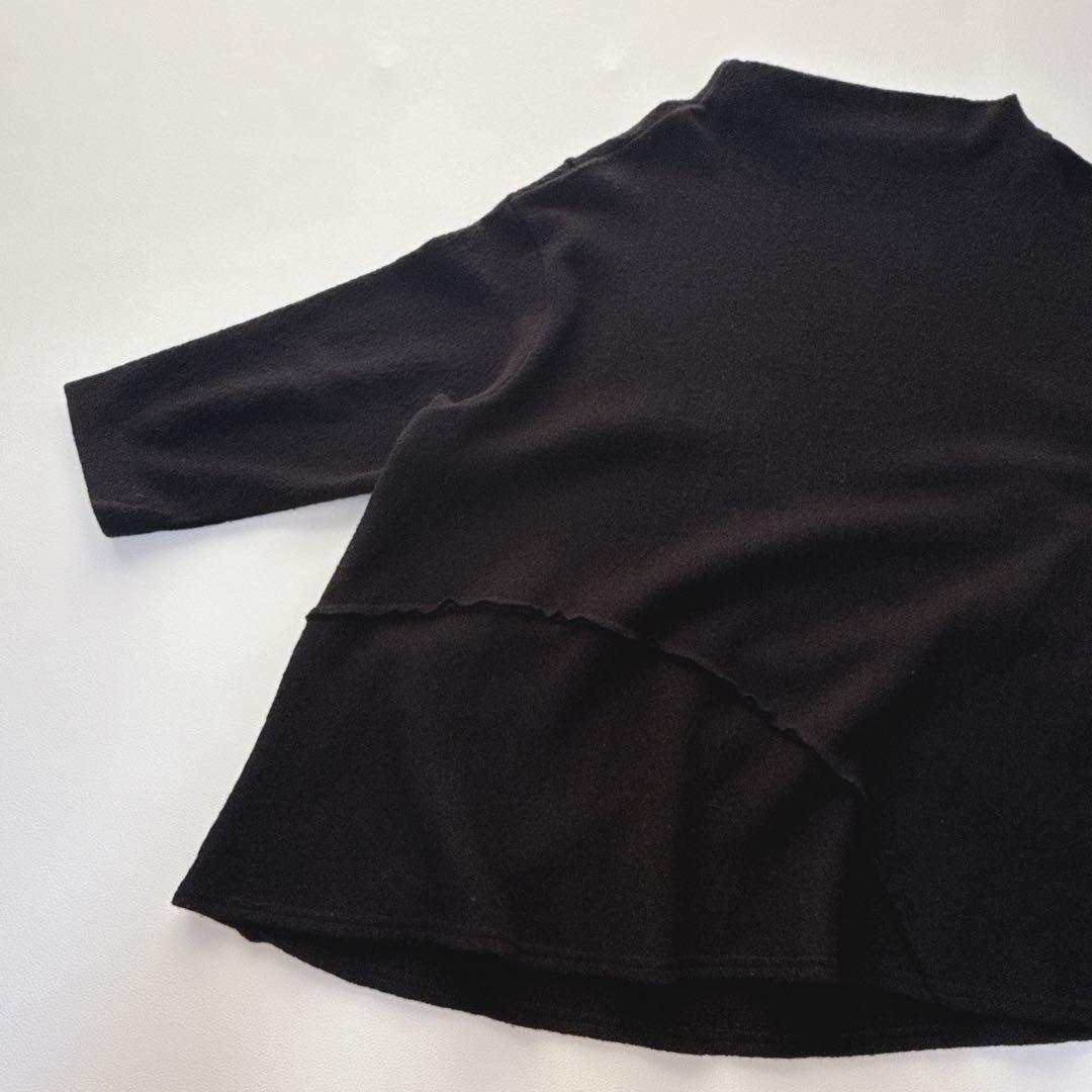 麦8610様！芽風センソユニコ ウール　オーバーサイズ　プルオーバー チュニック