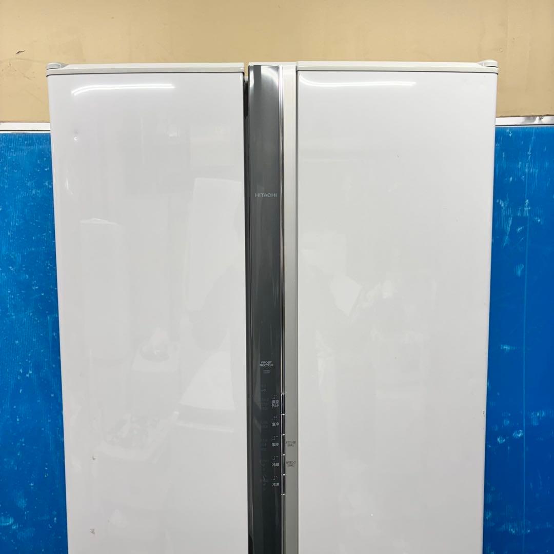 439 冷蔵庫　大型　400L強　自動製氷機付　観音開き　6ドア　格安　美品